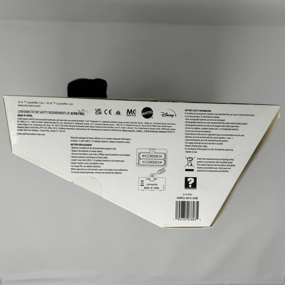 Star Wars The Book of Boba Fett Voice Cloner Boba Fett 12" Feature Plush Toy - Picture 16 of 16